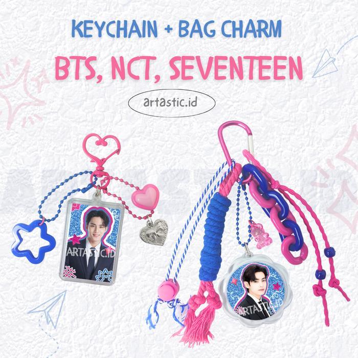 BAG CHARM BTS NCT SEVENTEEN KEYCHAIN BTS NCT SEVENTEEN BAG CHARM NCT KEYCHAIN NCT BAG CHARM BTS