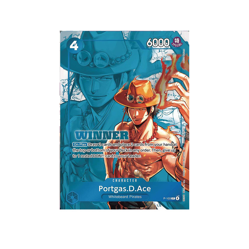 Diy One Piece Card Winner Pack 2026 Vol. 2 P-101 P-102 P-103 P-104 P-105 P-106 Monkey D Luffy Nami