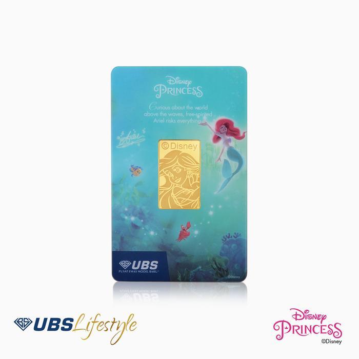 Ubs Logam Mulia Disney Princess Ariel 5 Gr