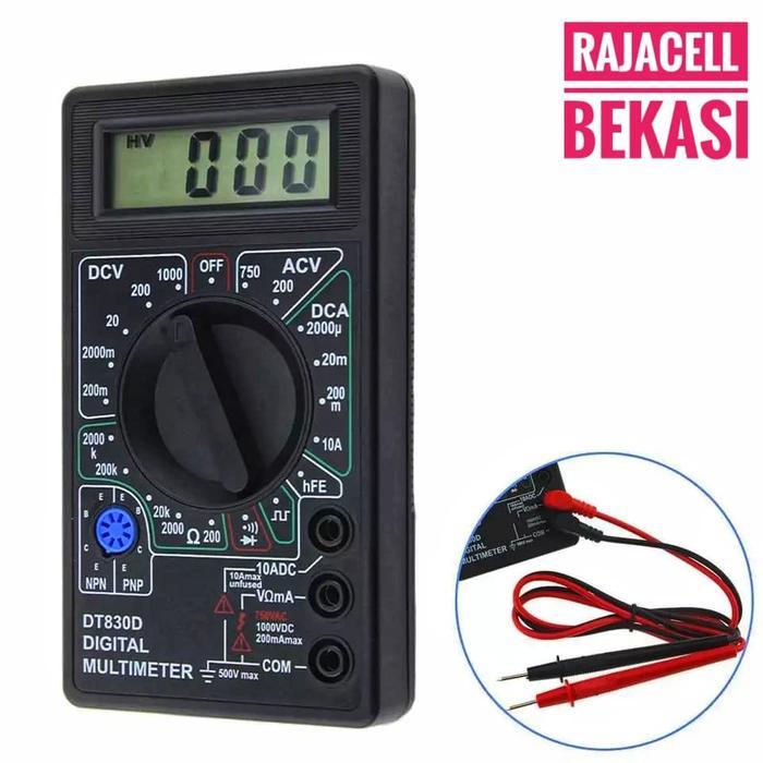 DIGITAL MULTIMETER MULTITESTER DT830D AVO METER TESTER DIGITAL