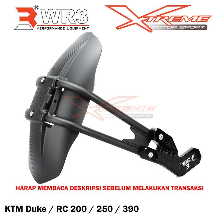 Mudguard Mud Guard WR3 KTM DUKE / RC 200 / 250 / 390 - Full Mudguard