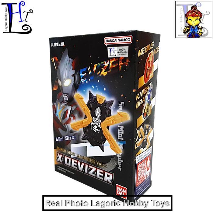 HOT SALE ULTRAMAN SMM SUPER MINI MORPHER VOL.2 X DEVIZER BANDAI MAINAN TERMURAH