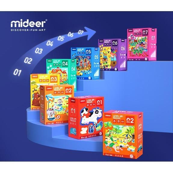 Mideer Advanced Puzzle Berlever Mudah - Sulit