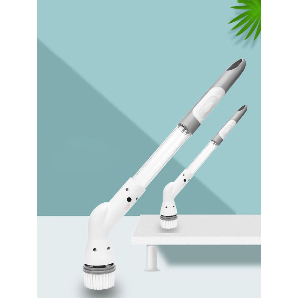 Electric Spin Scrubber Power Cleaning Brush Cordless Bathroom Scrubber Waterproof Shower Scrubber