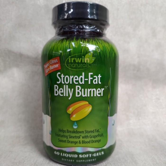 Irwin Naturals Stored Fat Belly Burner 60 SoftGels bakar lemak