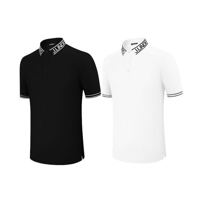 Baju Polo Shirt Golf Pria Kaos Kerah Golf Polyester JL Script