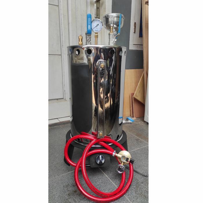 setrika uap boiler Galaxy 10 liter 1 set Boiler Setrika uap