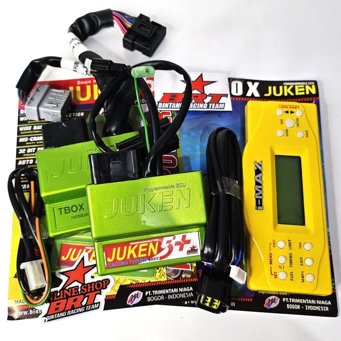 ECU BRT Ecu Juken 5 5++ Plus Plus & REMOTE BRT BEAT SCOOPY VARIO 110 FI ESP POP SPORTY Dualband