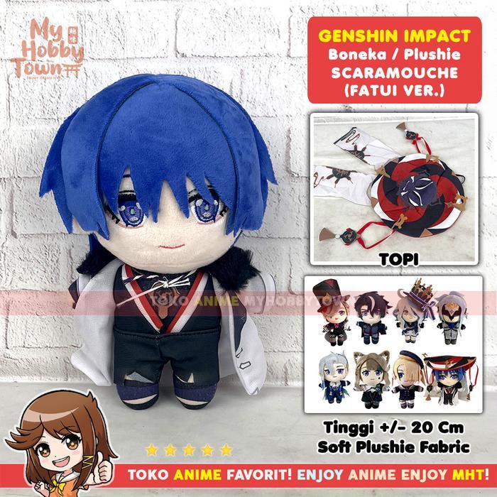 neka Anime Kter Genshin Impact Scaramouche Fatui Ver Plushie Doll