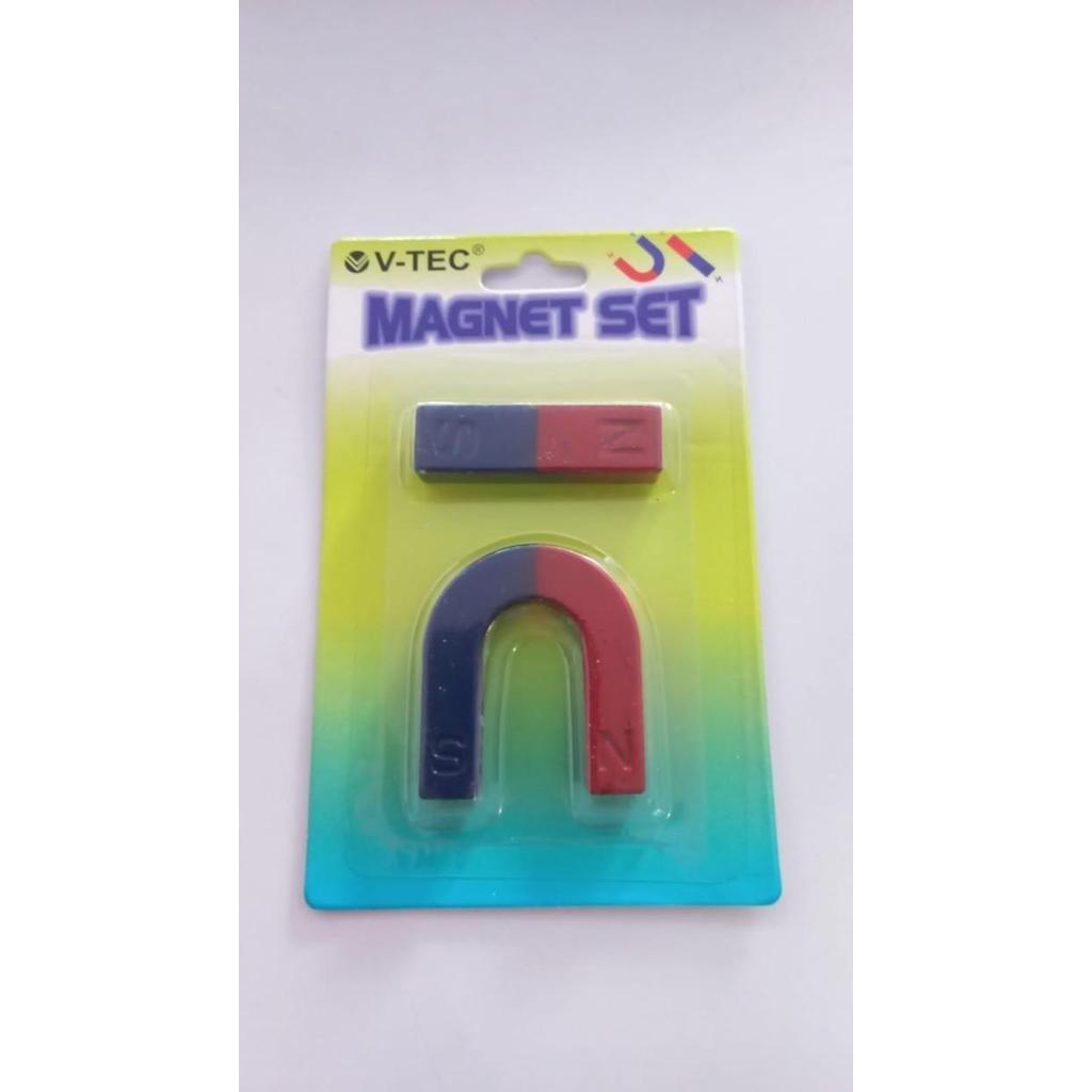 Magnet set U batang kecil V-TEC MS-8074/S U+I MS-8074/S / magnet anak