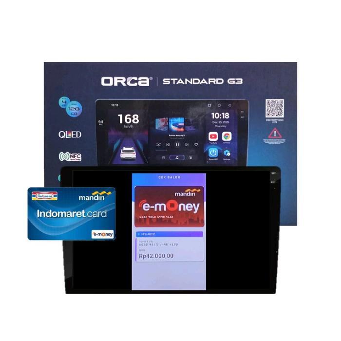 Head Unit Android ORCA 9 inch OEM New Ertiga/ Suzuki XL7