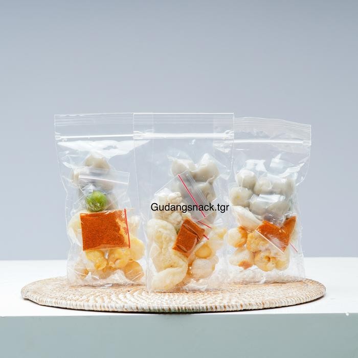 

Mamiseler45 - 20 Bungkus Baso Aci Paket Hemat Hotpot Instan - Kaldu Pedas Makanan Kuah Seblak