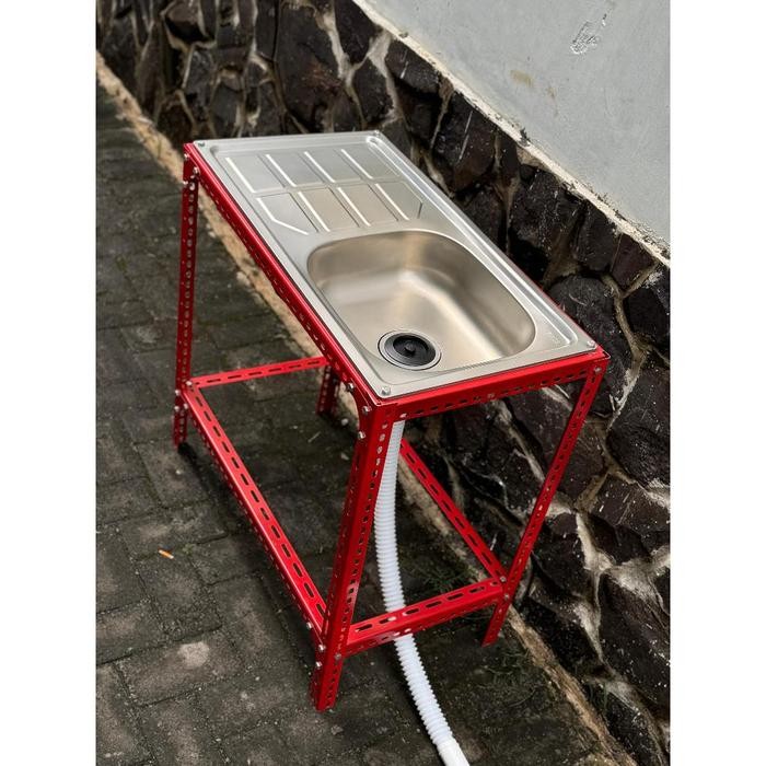 Wastafel Portable Bak Cuci Piring Portable Tempat Cuci Piring Panjang Wastafel Cuci Piring Portable