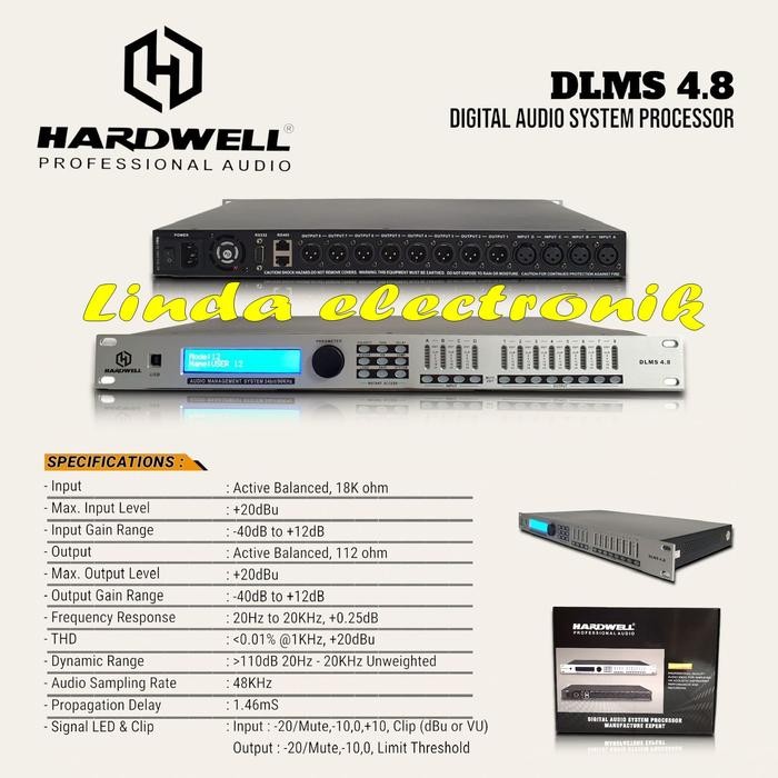 management pro hardwell DLMS 4.8 ORYGINAL 4in 8out dlms4.8