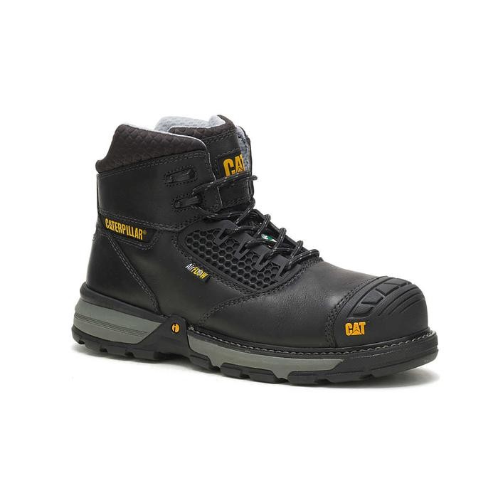 NEW PRODUK SEPATU SAFETY CATERPILLAR EXCAVATOR SUPERLITE COOL CARBON COMPOSITE TOE CSA AYO TUMBAS 45