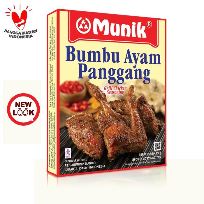 

Stok Baru Bumbu Ayam Panggang Munik - 150 gr