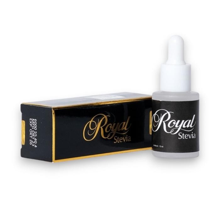 

Stok Baru ROYAL STEVIA PEMANIS NOL KALORI 15ML