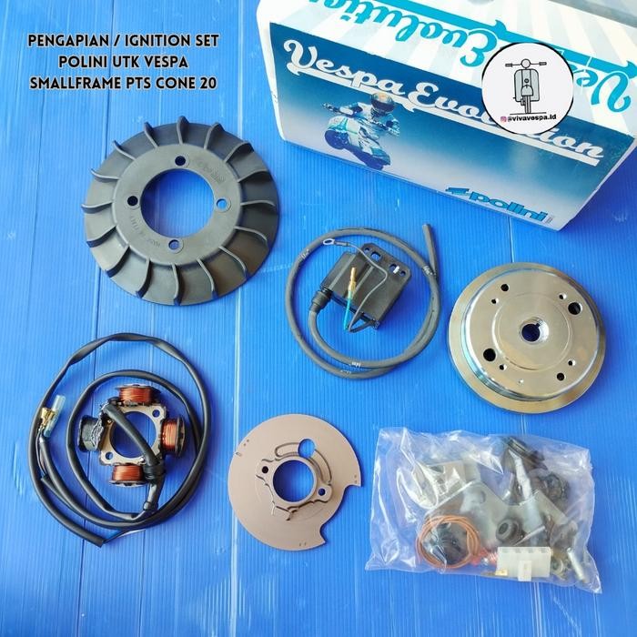 PENGAPIAN SET VESPA POLINI CONE 20 UTK SMALLFRAME PTS DKK