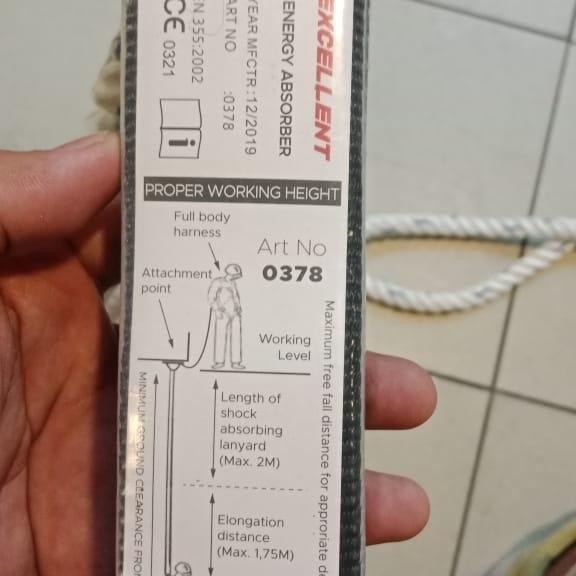 

Absorber Double Lanyard Exellent