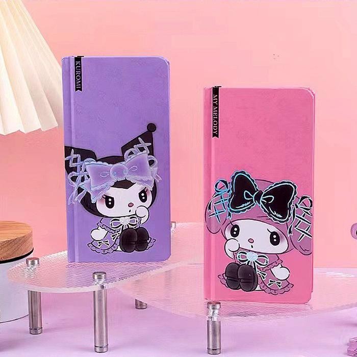 

Weekly Planer Memo Buku Tulis Diary Journaling Isi 96 Lembar Motif Kuromi Midnight My Melody Pink