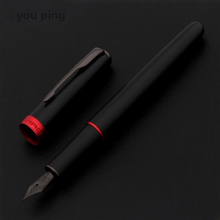 

Grosir Kualitas Mewah Jinhao 75 Logam Hitam Merah Pena Tinta Perlengka
