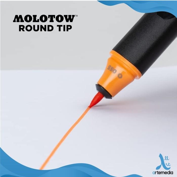 

Bisa Spk! Molotow Sketcher Patrone Round Tip Refill Cartridge Exchange - 1/2