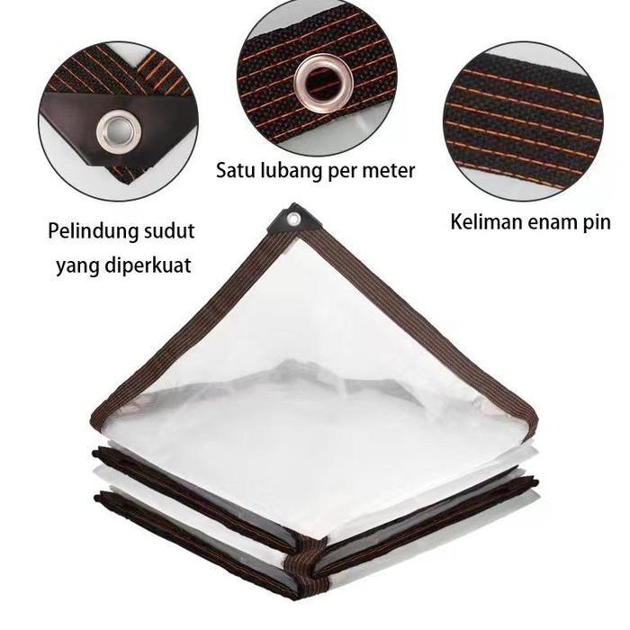 Terpal Plastik Uv Bening Transparanterpal Plastik BeningTerpal Plastik Bening Kain Terpal