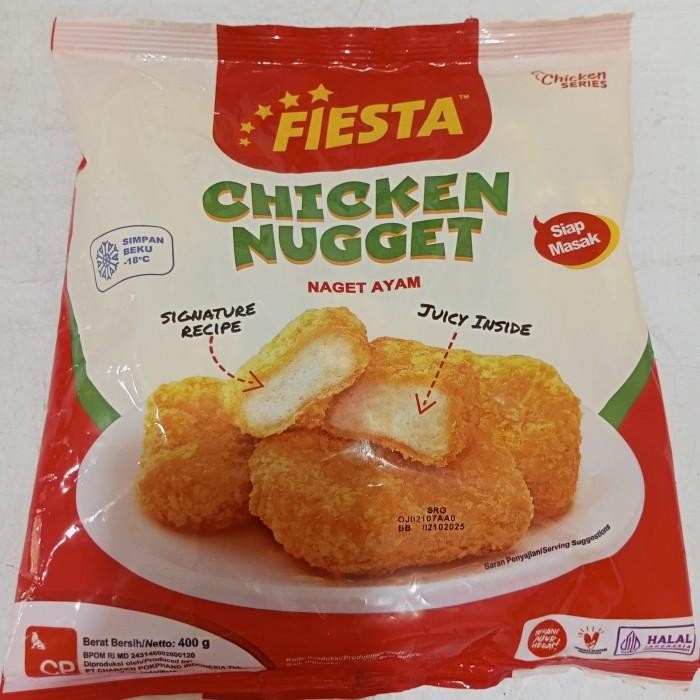 

Pilihan- Fiesta Chicken Nugget 400 Gr