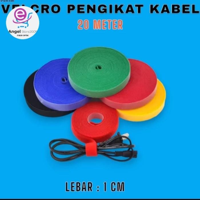 

Velcrol Pengikat Serbaguna 20Meter 1 Cm