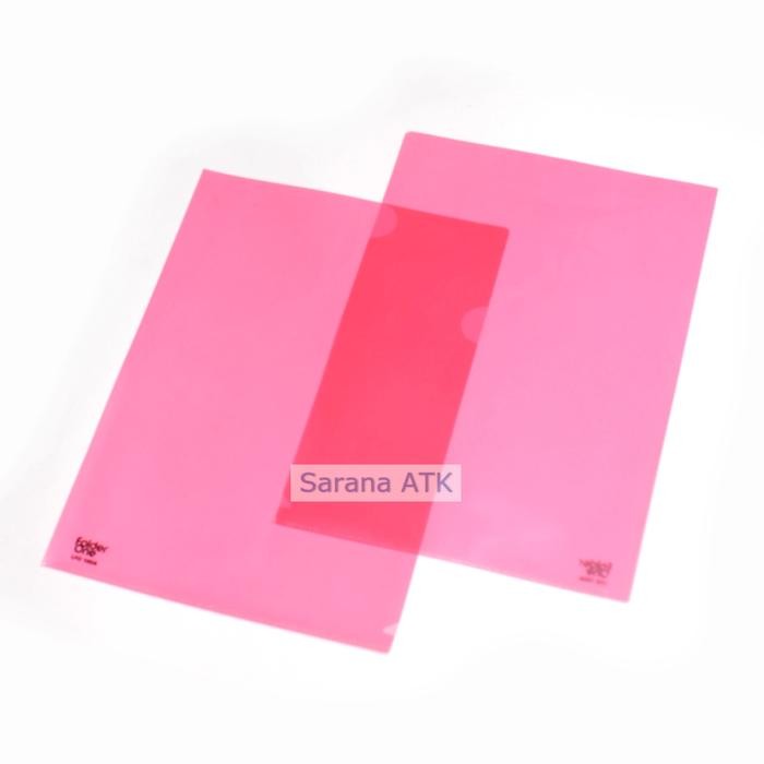 

INTERX MAP L FOLDERONE A4 WARNA Merah - Red - Lusin