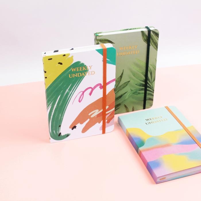

bukuqu Weekly Undatted Planner - Notebook - Journal
