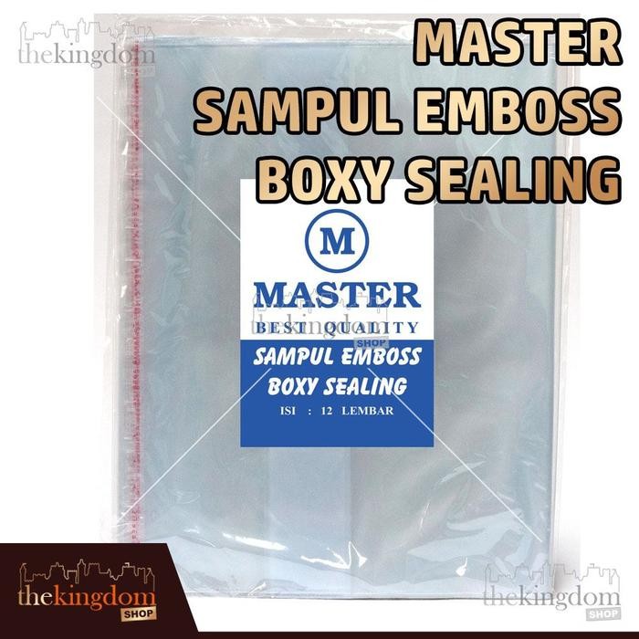 

Master Sampul Mika Emboss Boxy Sealing Sampul Buku Plastik