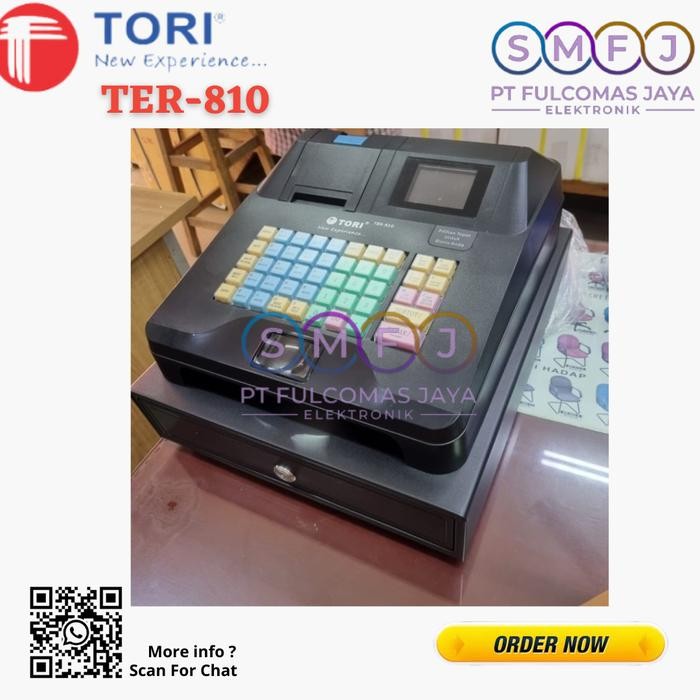 

TORI TER-810 MESIN KASIR CASH REGISTER GARANSI RESMI