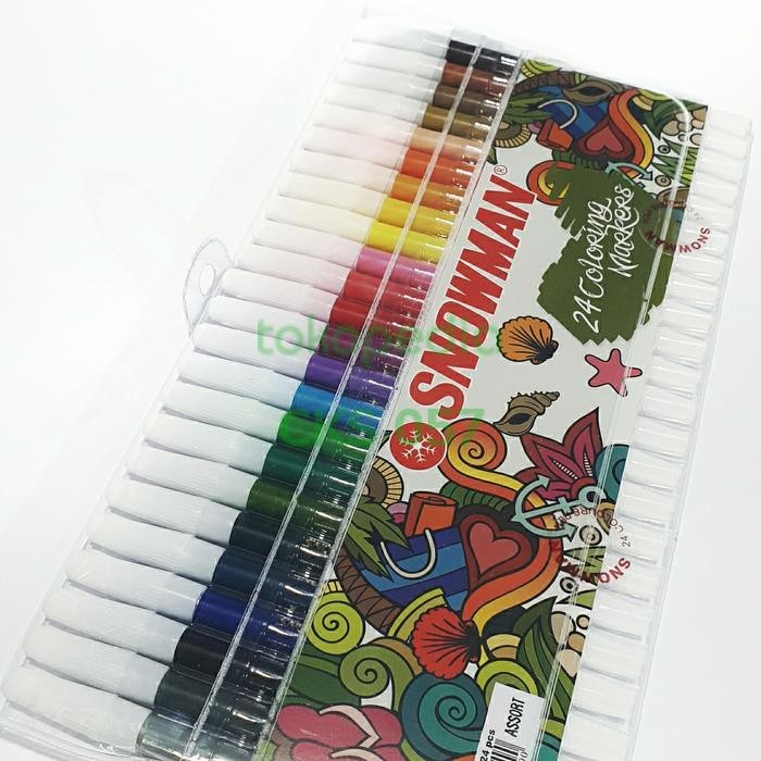 

Spidol 24 Warna Snowman