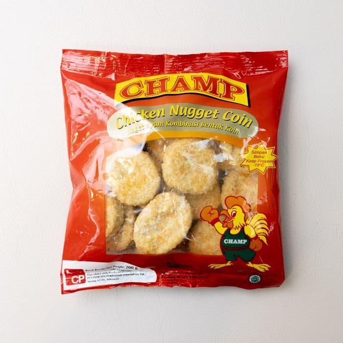 

Pilihan- Champ Chicken Nugget Coin 200 Gram Sayurbox