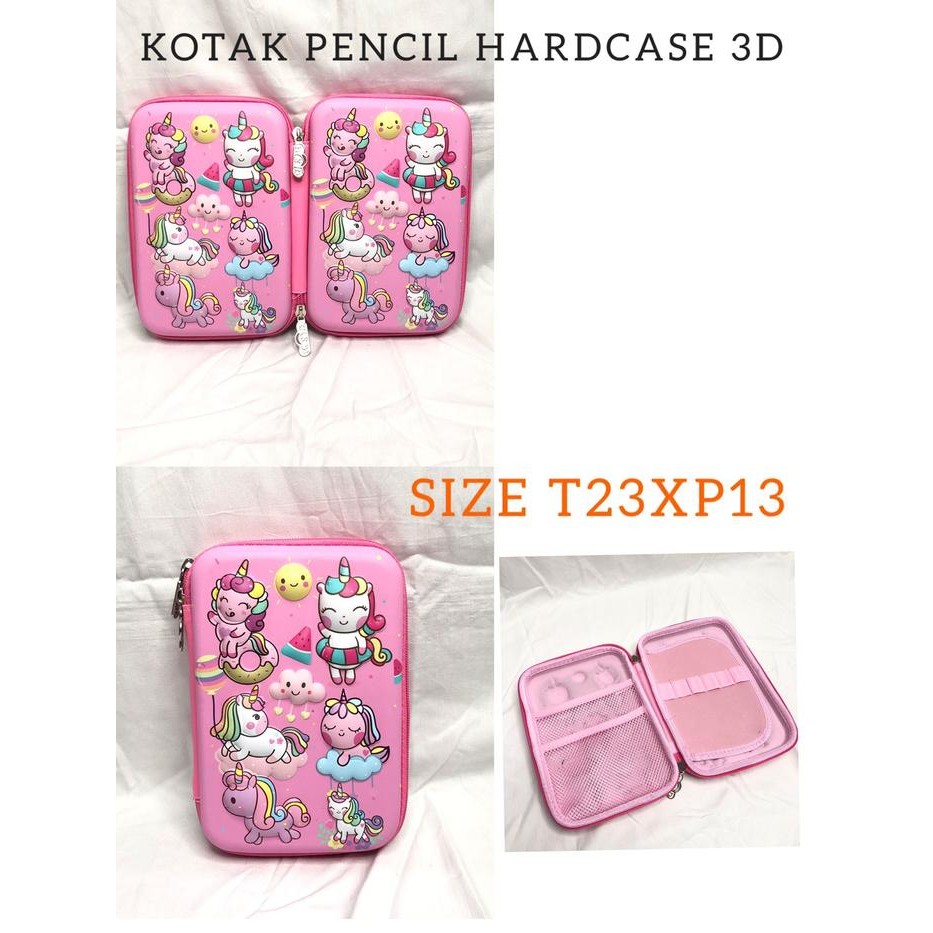 

KOTAK TEMPAT PENSIL HARDCASE ANAK-ANAK TIMBUL 3D BAHAN POLYESTER