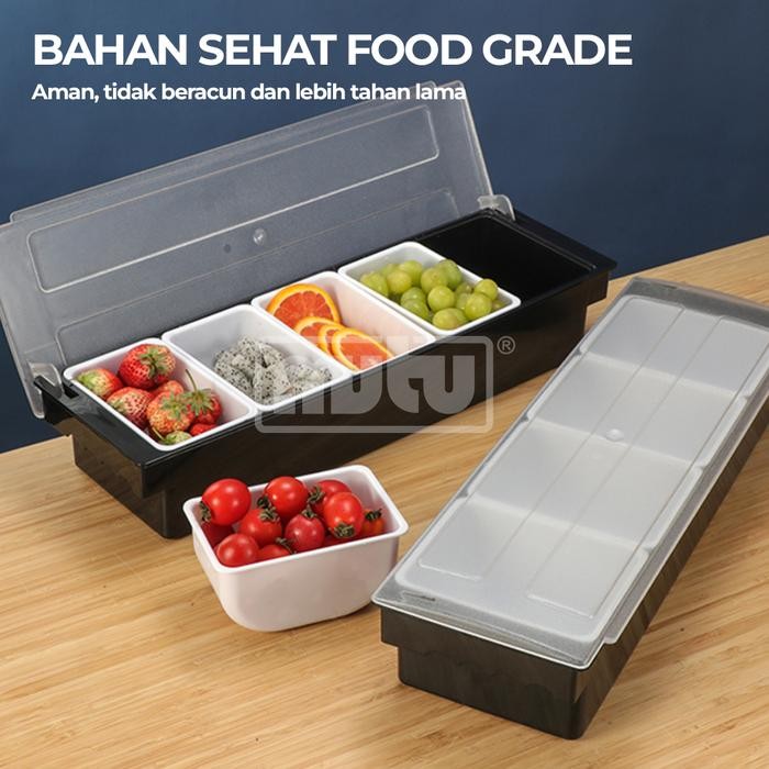 TEMPAT BUMBU PLASTIK / TEMPAT TOPPING