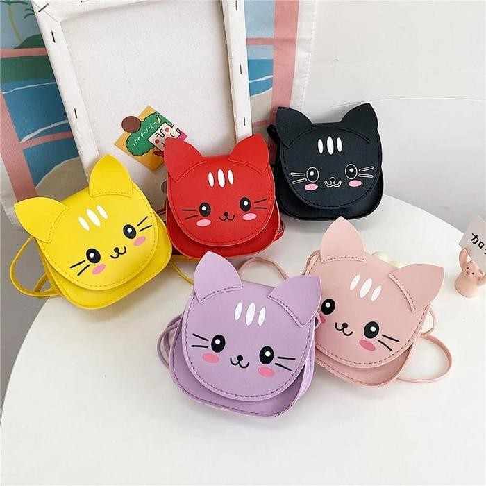 

Tas Anak Selempang Dompet Kucing Klip