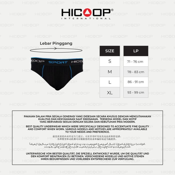 CELANA DALAM PRIA DEWASA HICOOP MEN HBKL-SP531