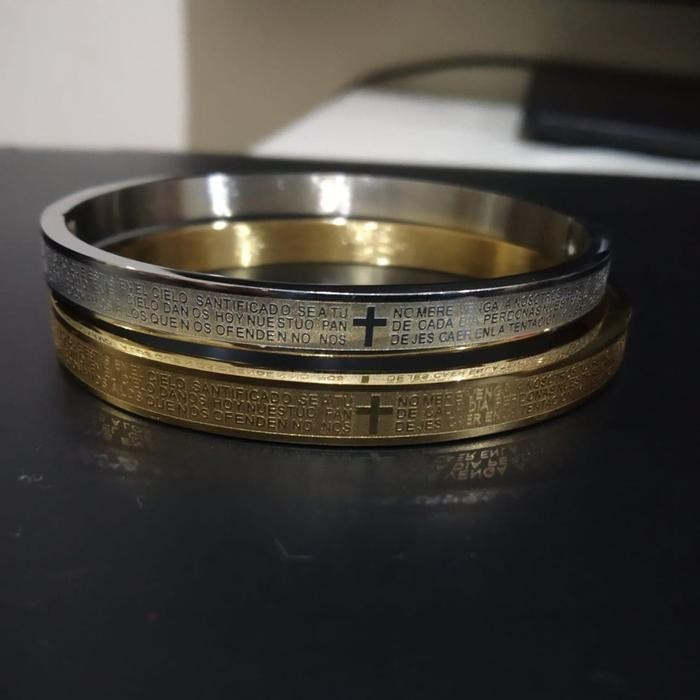 Pilihan- Gelang Titanium Doa Bapa Kami