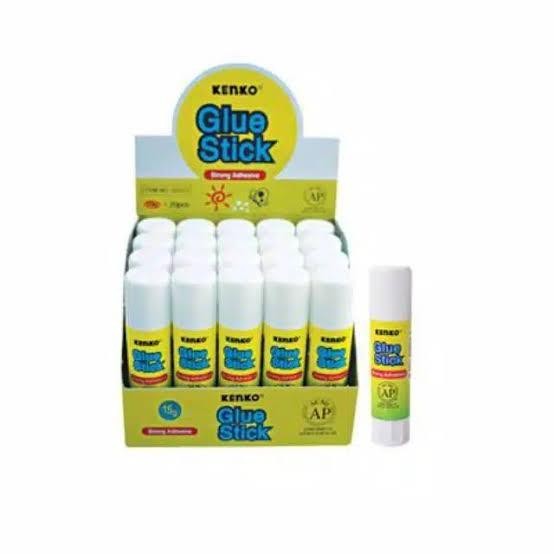 

Lem Glue Stick Kenko 15 Gram 1 Box Isi 20 Pcs