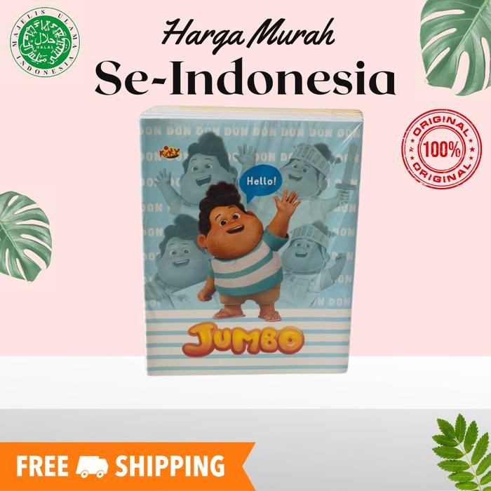 

Buku Tulis Jumbo Kyky Isi 58 Lembar ( 1Pack 10 Buku )