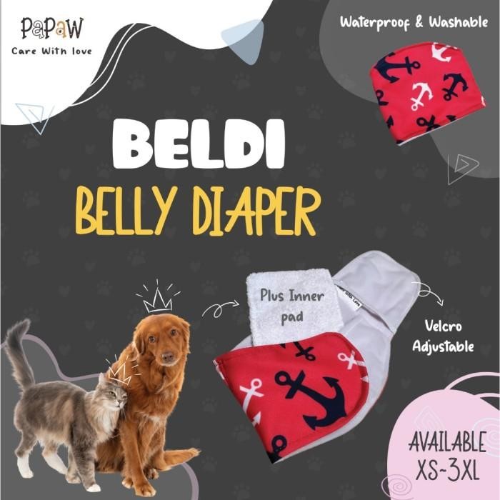 Pilihan- Manner Belt Popok Anjing Jantan Bisa Dicuci Washable&Waterproof Kucing
