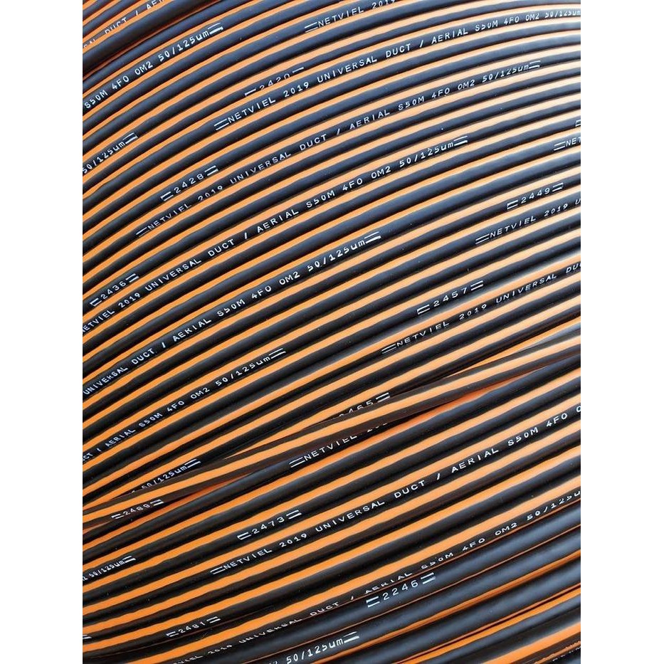 Pilihan- Netviel Fiber Optik Kabel 12 Core Multimode Om2 Outdoor Duct Aerial