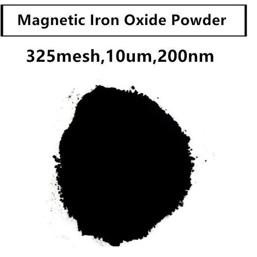 100gram 99.9% Black Fe3O4 Powder Magnetic Iron Oxide Powder