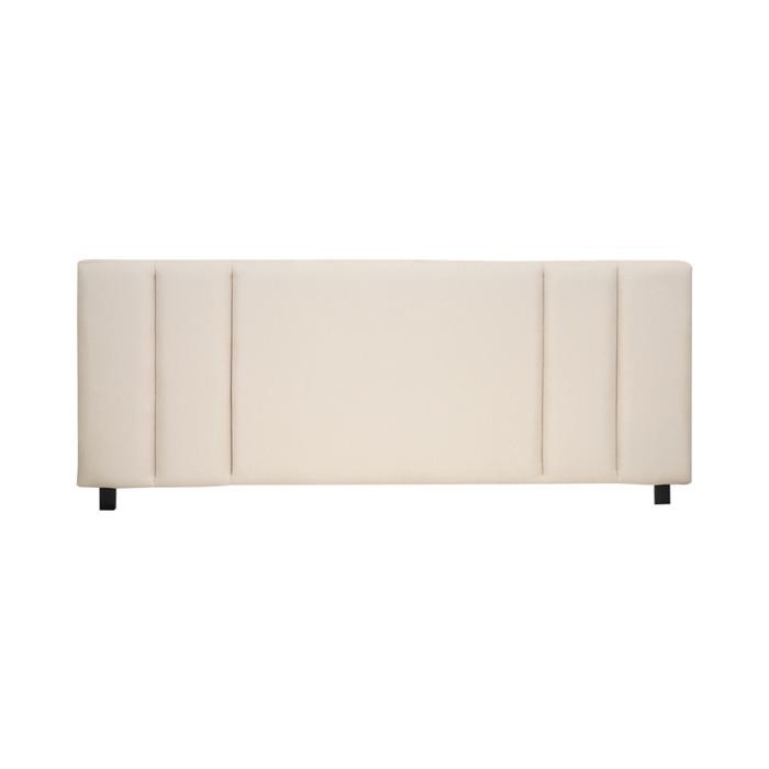 160X200 Cm Lynn Headboard Tempat Tidur - Krem
