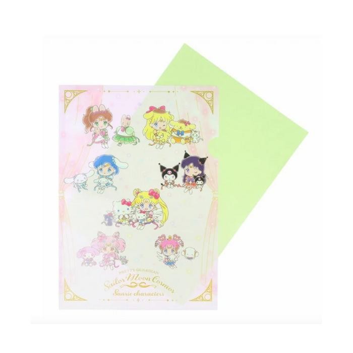 

Hot Sale! File Holder A4 Sailor Moon X Sanrio Map Dokumen Kertas Limited Edition