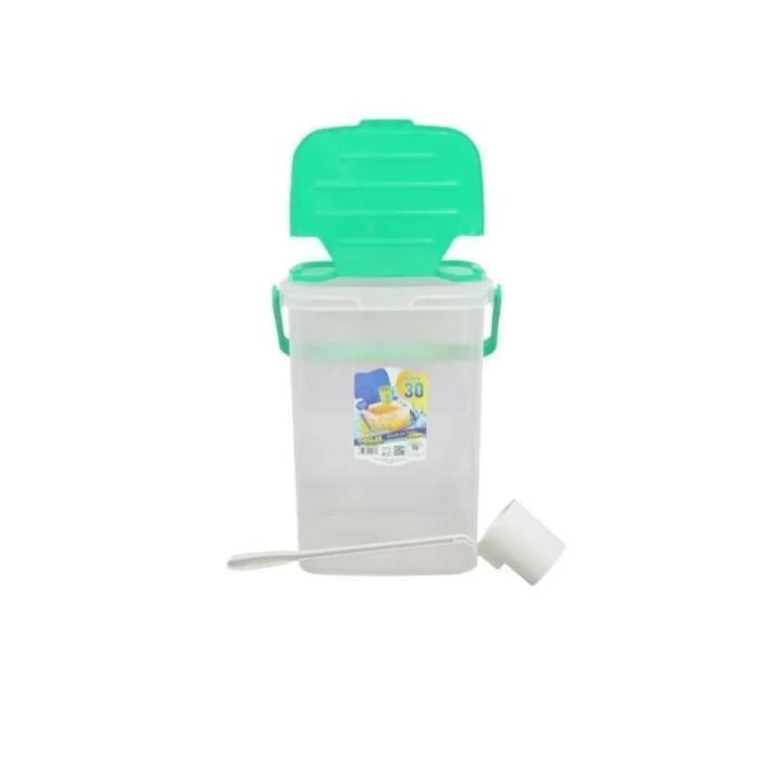 Aquarium Es Kelapa/Aquarium Es Buah/Toples Es Kelapa+Gayung 30Liter