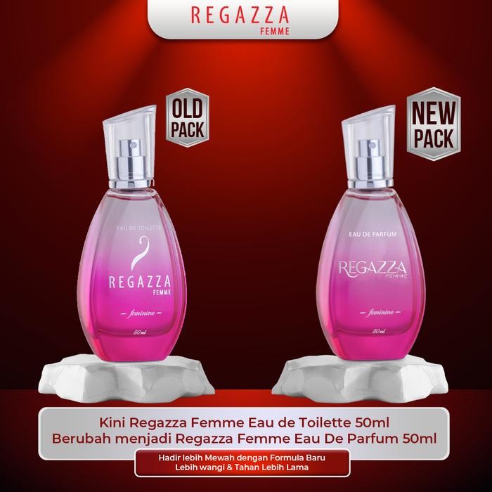 Pilihan- Regazza Femme Eau De Toilette (Edt) Feminine (Pink) 50Ml
