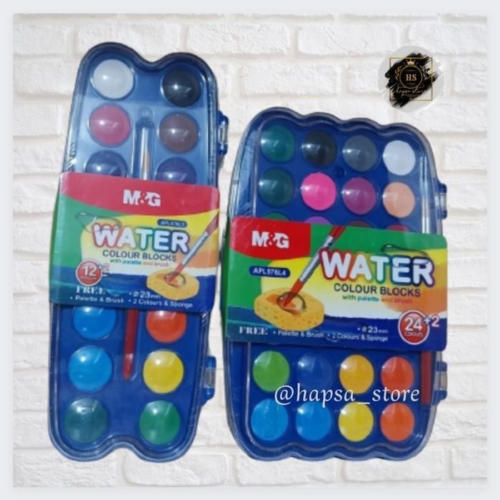 

Bisa Termin! M&G Water Colour Blocks 23Mm / Cat Air Mini Padat Apl976